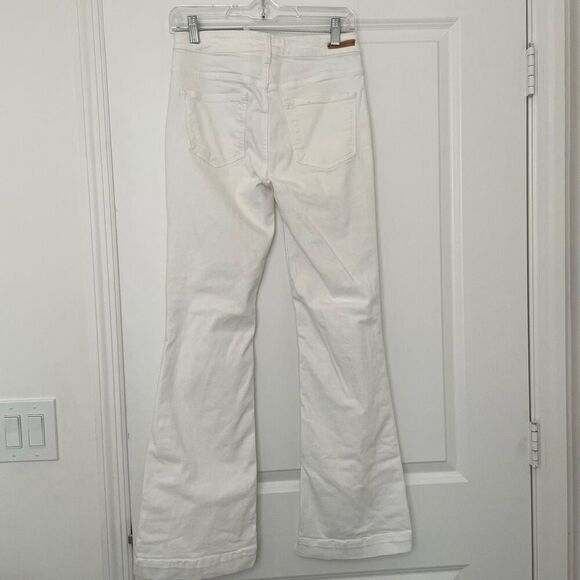 Anthropologie Pilcro and the Letterpress High Rise Bootcut jeans size 27 in whit - Picture 3 of 5